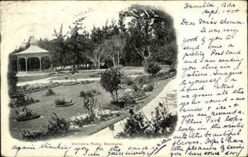 Victoria Park Hamilton, Bermuda Originalna Antička Razglednica 1904