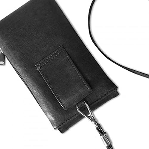 Pas Pet za životinje Sentimental Slika Telefon novčanik torbica Viseće mobilne torbice Crni džep