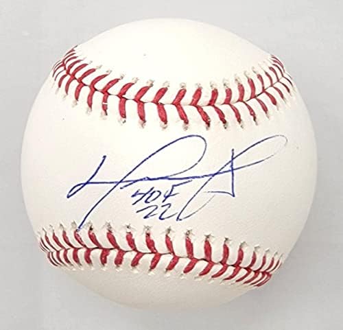 David Ortiz autografirao Boston Red Sox MLB Baseball W / Hof 22 Beckett svjedoci - autogramirani bejzbol