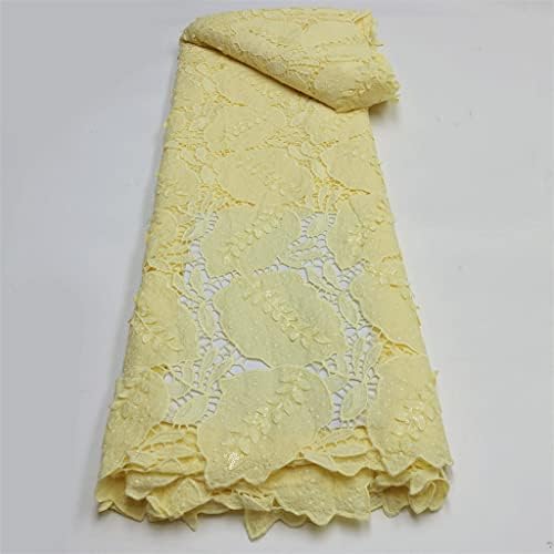 Lsdjgdde čipkaste tkanine šljokice od listova tkanine za haljine za zabavu DIY materijali za šivanje
