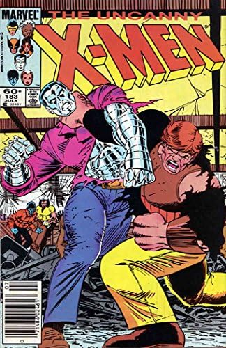 Uncanny X-Men, 183 VF / NM ; Marvel comic book / Juggernaut vs Colossus