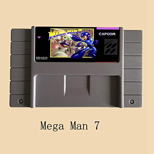 Romgame Mega MAN 7 16-bitna Big Grey Game Card za SAD NTSC Igra Igrači