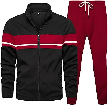 Wirltte muške trenerke jogging 2set sportska odjeća postavljena sportska jakna i hlače 2 kom