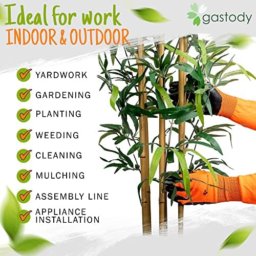 GASTODY ™ - Vrtlarske rukavice s dugim rukavima, višenamjenska teška kategorija na otvorenom i zatvorenom,