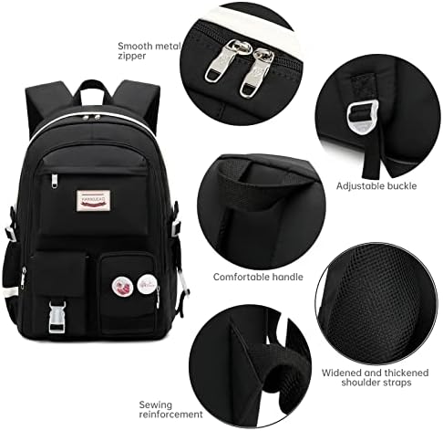 Hanxiucao backpack za laptop za djevojke stilski i izdržljiv ruksak za putovanja savršeni za putovanja,