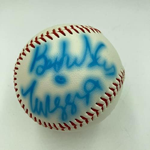 Twiggy je potpisao autogramirani bejzbol sa JSA CoA filmska zvezda - autogramirani bejzbol