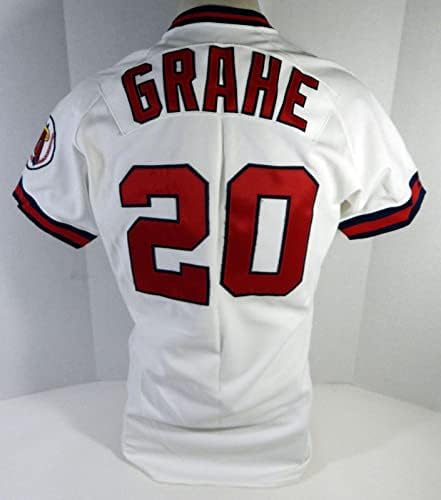 1991 Kalifornija Angels Joe Grahe 20 Igra Polovni bijeli dres 44 DP14407 - Igra Polovni MLB dresovi
