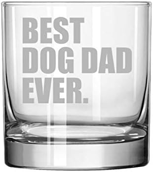 11 oz Rocks viski highball staklo najbolji pas tata ikad