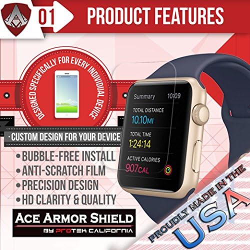 Ace oklopni štit Protek Guard zaštitnik ekrana za Moto G5 sa besplatnom doživotnom garancijom za zamjenu
