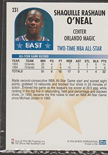 Shaquille O'Neal 1994-95 NBA obruči - [baza] 231