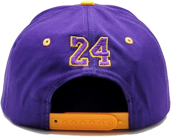Los Angeles Nova legenda najvišeg nivoa Kobe 24 Mamba Purple Gold Era Snapback Hat Cap