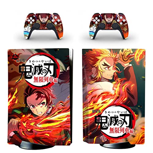 Za PS5 DIGITAL-Anime Demon Kimetsu Slayer i No Yaiba Tanjiro Nezuko Zenitsu Akaza Rengoku Inosuke PS4 ili