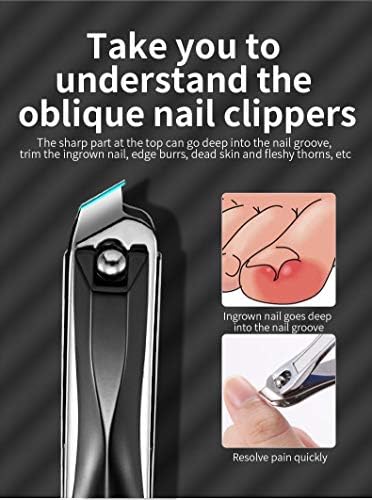 DNATS nail Art Clippers nehrđajući čelik rezač NIPPER stroj za rezanje trimera Prijenosni pedikura Alati