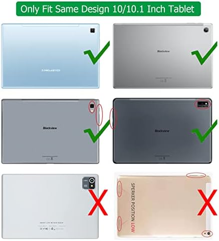 Aijako 10 inčni kofer za Zmaj Touch Notepad 102, TECLAST P20S / M40S / M40 PRO, PRITOM TRONPAD L10, Yestel