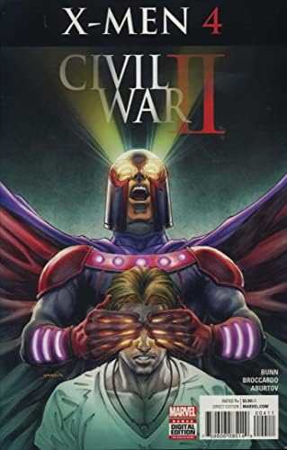 Građanski rat II: X-Men 4 VF / NM ; Marvel comic book