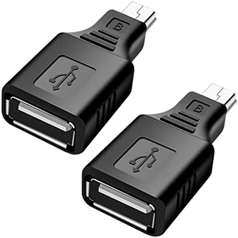 Sonzoll USB 2.0 Tip A do Mini USB 5-pinski tipa B ženka / muški adapter (2-pakovanje)