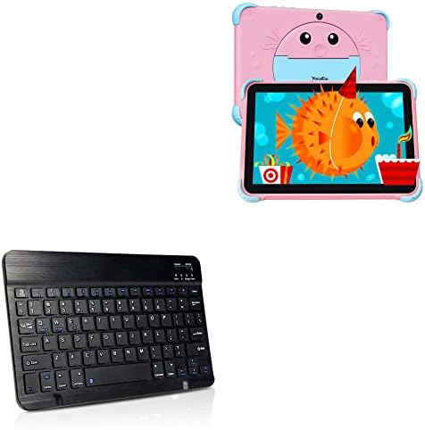 BoxWave tastatura kompatibilna sa Yosatoo Android tabletom za djecu Y101 - SlimKeys Bluetooth tastatura,