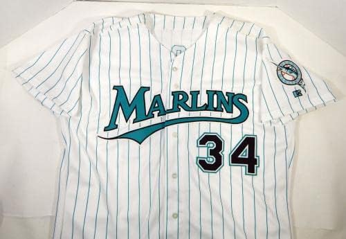 2001 Florida Marlins Joe ROA 34 Igra Izdana bijeli dres 50 DP14173 - Igra Polovni MLB dresovi