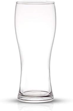 JoyJolt Callen 15.5 Oz naočare za pivo Set od 4 piva pinta stakla. Craft čaša za pivo, Pilsner čaša, IPA