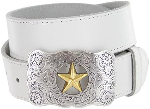 Texas Ranger Zvijezda Zapadni Full Grain Koža Casual Jean Pojas