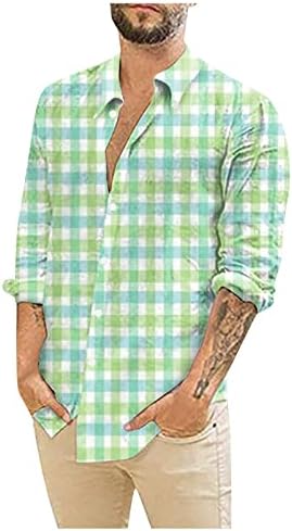 Dudubaby Plus size majica za muškarce Dizajner Ljeto Ležerne prilike 3D štampanje havajske bluze s dugim