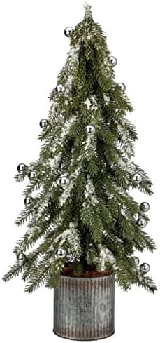 Regency International 24 Frost Pine stablo sa VP loptice u loncu, zeleno srebro