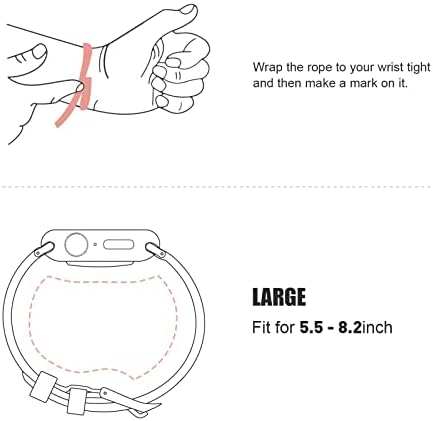 Mazoft patentna kožna tanka benda kompatibilna sa Apple Watch Bands 38mm 40mm 41mm 42mm 44mm 45mm 49mm,