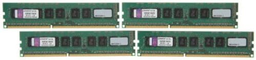 Kingston Technology Valueram 32GB komplet od 4 DDR3 1600MHz PC3 12800 ECC CL11 DIMM sa TS serverom Radna
