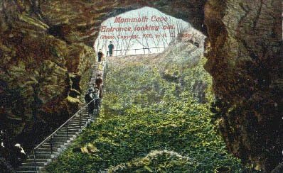Mamutova Pećina, Razglednica Kentuckyja