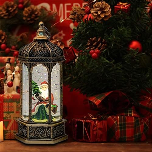 Debeli Snow Globe Lanter Božićni vodi Snitter Glitter Globe Lantern Decor Forchristmas Festival za djecu