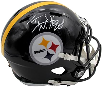 T. J. Watt sa autogramom u punoj veličini replika fudbalske kacige Steelers JSA-autograme NFL kacige