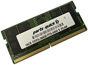 Dijelovi-Quick 16GB memorija za HP Victus 16-D1000 serija Gaming laptop PC kompatibilan DDR5 4800MHz SODIMMM