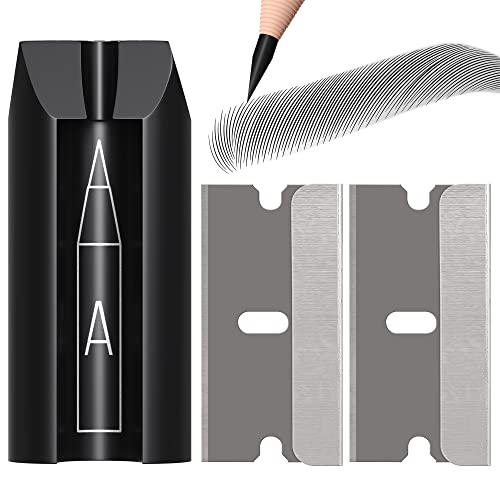 4-u-1 Plastic Duckbill-oblik obrva olovka za oblikovanje - Eye Makeup Shaping alat za Vodootporan Peel Off
