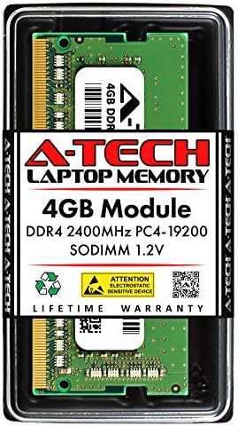 A-Tech 4GB RAM za sinology diskstation DS920 + NAS | DDR4 2400MHz PC4-19200 SODIMM 1.2V 260-PIN Non-ECC