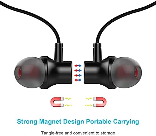 Cooya 3,5 mm ožičene slušalice sa mikrofonima za Samsung A14 A23 S10 A71 5G A51 A52 A12 magnetni uši stereo