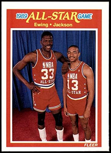 1989. Fleer 167 All-Star Patrick Ewing / Mark Jackson New York Knicks Nm Knicks