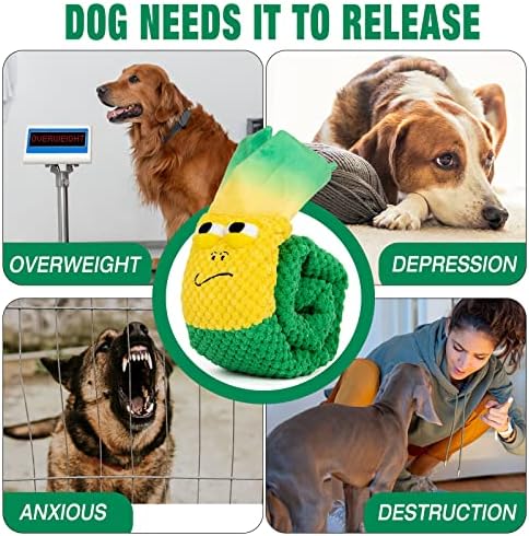 Igračke za obogaćivanje pasa - liječite doziranje igračke za pse, škripave kupeze za slagalice za pse mentalna stimulacija, interaktivne igračke za pse za dosadu, šmpunjene igračke za trening za pravljenje malih psa