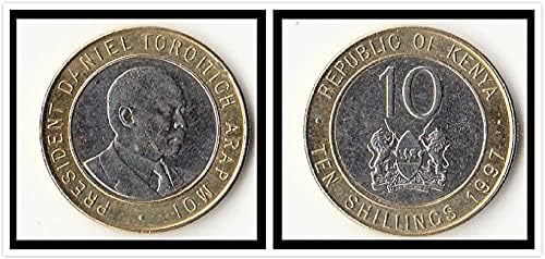 Afrika Kenija 10 Prvo, novčića nasumična dvobojna metalna kovanica dvobojna umetnuta kovanica