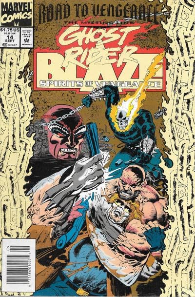 Ghost Rider / Blaze: Duhovi osvete 14 VF; Marvel strip knjiga | Put do osvete