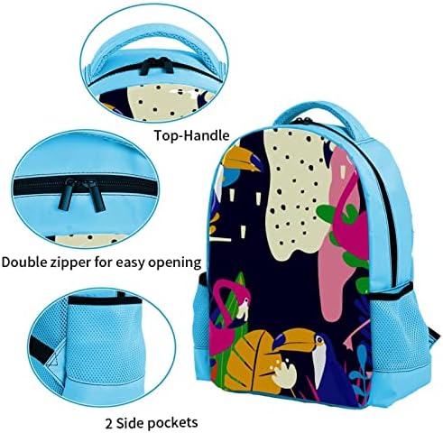 VBFOFBV ruksak za laptop, elegantan putni ruksak casual paketa ramena torba za muškarce, crtani tropski