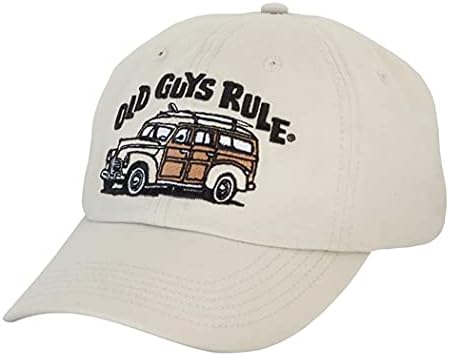 Stari momci pravilni šešir, bejzbol kapa za muškarce | WoodIe kapa | za tatu, muž, djede | Kamen
