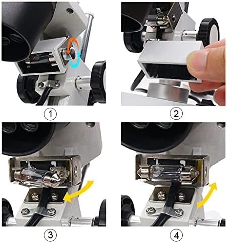 Fksdhdg Dvogledni Stereo mikroskop industrijski Stereo mikroskop gornji LED osvetljenje mobilni telefon