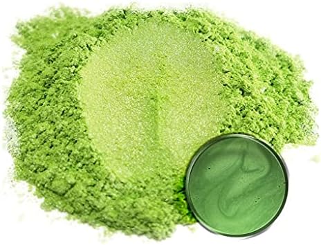 Candy Premium Mica Praw Pigment Zeleni čaj Višenamjenski DIY umjetnosti i zanatski aditiv | Blagova za obradu