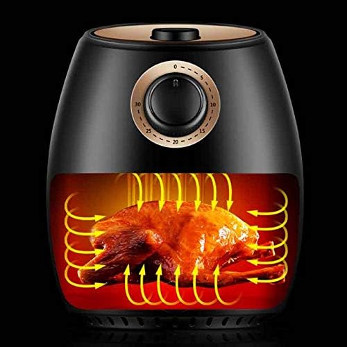 DHTDVD Smart Air Fryer Kućni ulje Kuhanje 2,1L Hladno valjani metal Jednokratni kalupionski kaluti Slatko