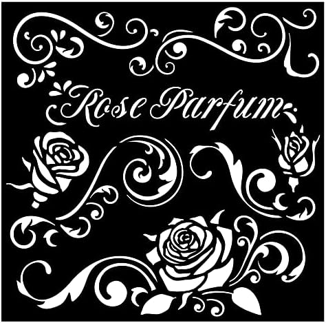 Stamperia šablon 7 X7 -Rose Parfum granice -kstdq75