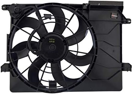 Auto 7 - sklop ventilatora hlađenja | Odgovara 2014-10 Hyundai Tucson, Kia Sportage
