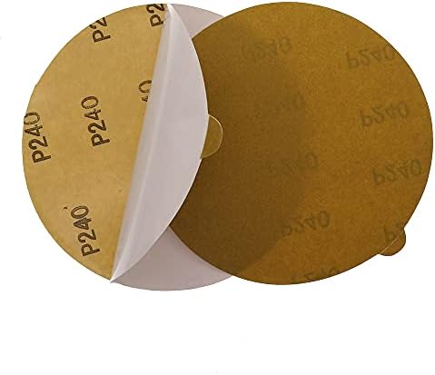 Zsblxhhjd brusni papir PSA / Binder Zlatni brusni papir - 6 150mm kotač Alumina 60 do 1000 griz za poliranje