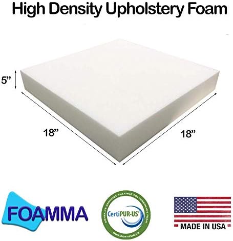 Foamma 5 x 18 x 18 jastuk za presvlačenje visoke gustoće napravljene u SAD-u !!