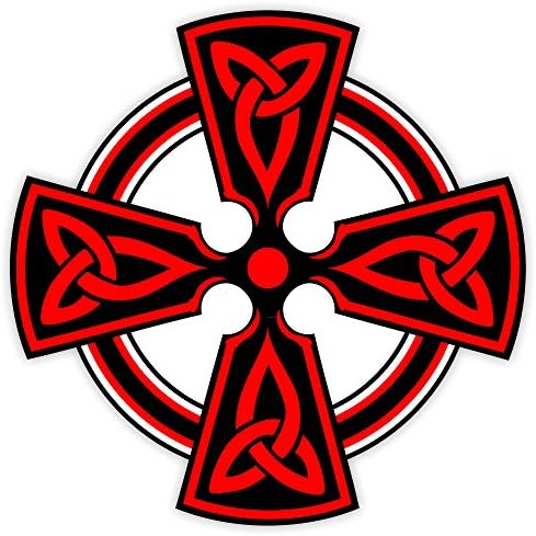 Celtic Cross naljepnica naljepnica 4 x 4