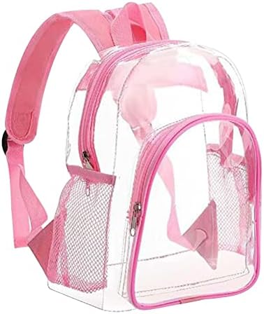 Clear ruksak, teški jasan prozirni ruksak savršen za školu, sigurnost, sportske događaje